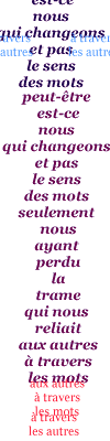 aux mots à travers les autres